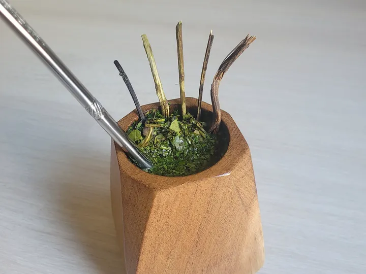 Imagem ilustrativa: Erva-mate Moída Grossa Barão a vácuo 1 kg
